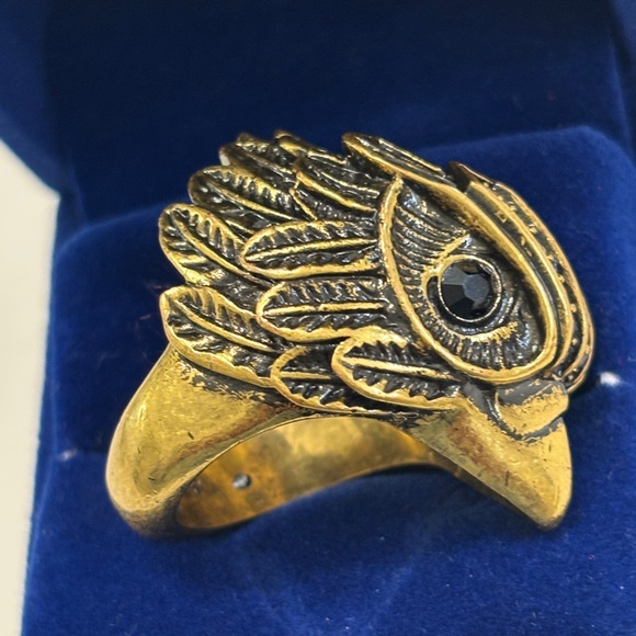 Kurt Geiger Bronze-Toned / Gold-Toned Ring | Women Size 8 - Picture 2 of 7